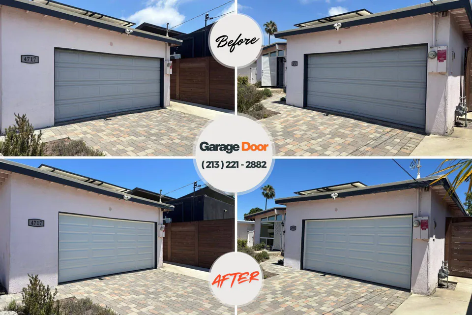 Before and after: garage door repair near me Glyndon